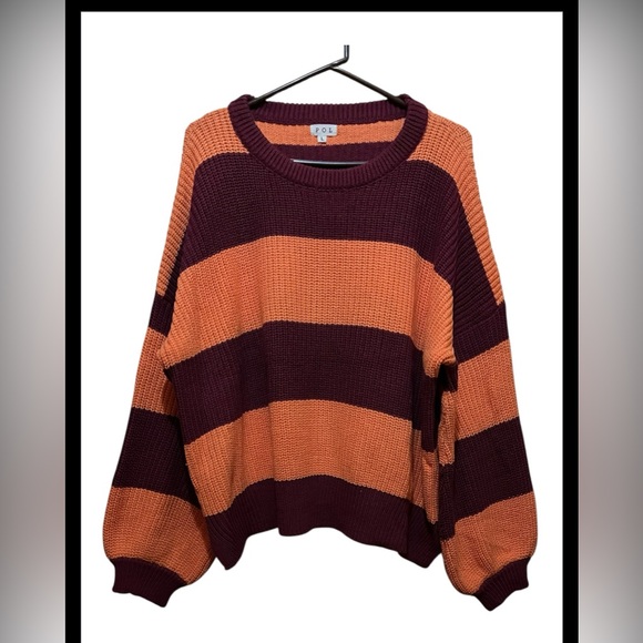 POL STRIPED SWEATER - Picture 2 of 13